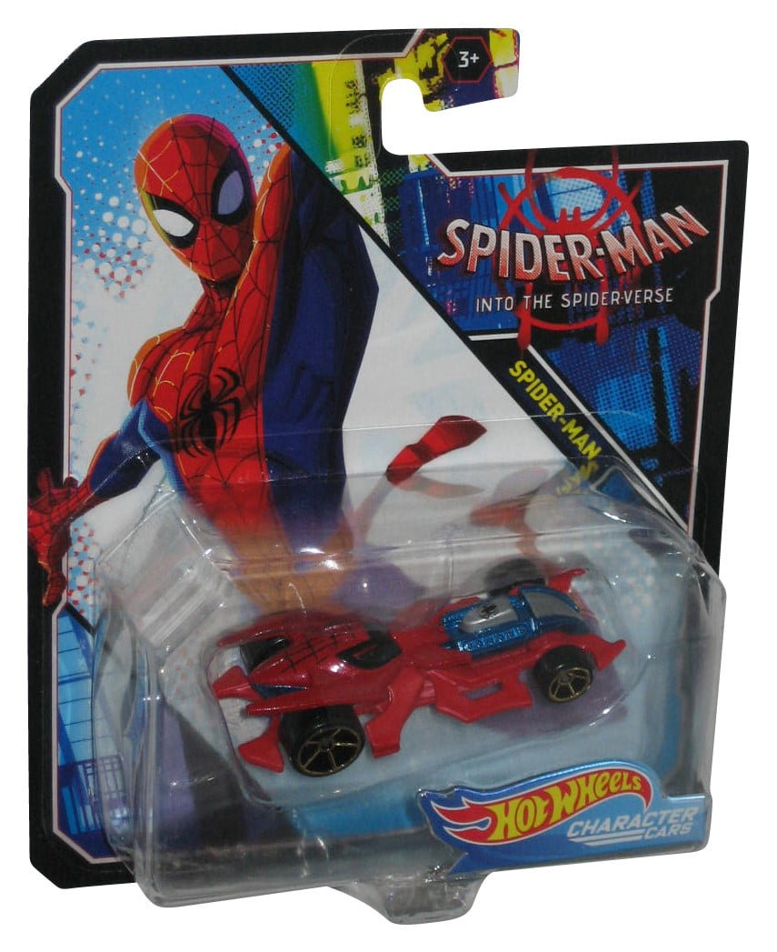 Hot wheels spider man cheap into the spider verse