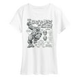thumbnail image 1 of Marvel - How To Draw The Thing - Women's Short Sleeve Graphic T-Shirt, 1 of 4