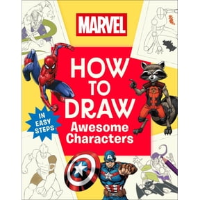 Marvel How to Draw Awesome Characters (Paperback)