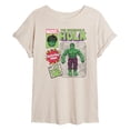 thumbnail image 1 of Marvel Hulk - Action Figure - Women's Oversized Graphic T-Shirt, 1 of 5