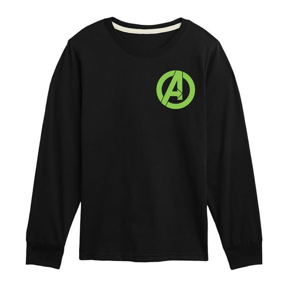 Marvel Hulk - Avenger Comic - Toddler And Youth Long Sleeve Graphic T-Shirt