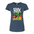 thumbnail image 1 of Marvel Hulk - Battles The Inhumans - Juniors Fitted Graphic T-Shirt, 1 of 5