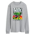 thumbnail image 1 of Marvel Hulk - Battles The Inhumans - Men's Long Sleeve Graphic T-Shirt, 1 of 5