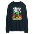 thumbnail image 1 of Marvel Hulk - Battles The Inhumans - Men's Long Sleeve Graphic T-Shirt, 1 of 5