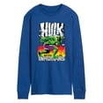 thumbnail image 1 of Marvel Hulk - Battles The Inhumans - Men's Long Sleeve Graphic T-Shirt, 1 of 5
