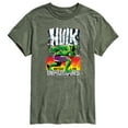 thumbnail image 1 of Marvel Hulk - Battles The Inhumans - Men's Short Sleeve Graphic T-Shirt, 1 of 5