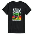 thumbnail image 1 of Marvel Hulk - Battles The Inhumans - Men's Short Sleeve Graphic T-Shirt, 1 of 4