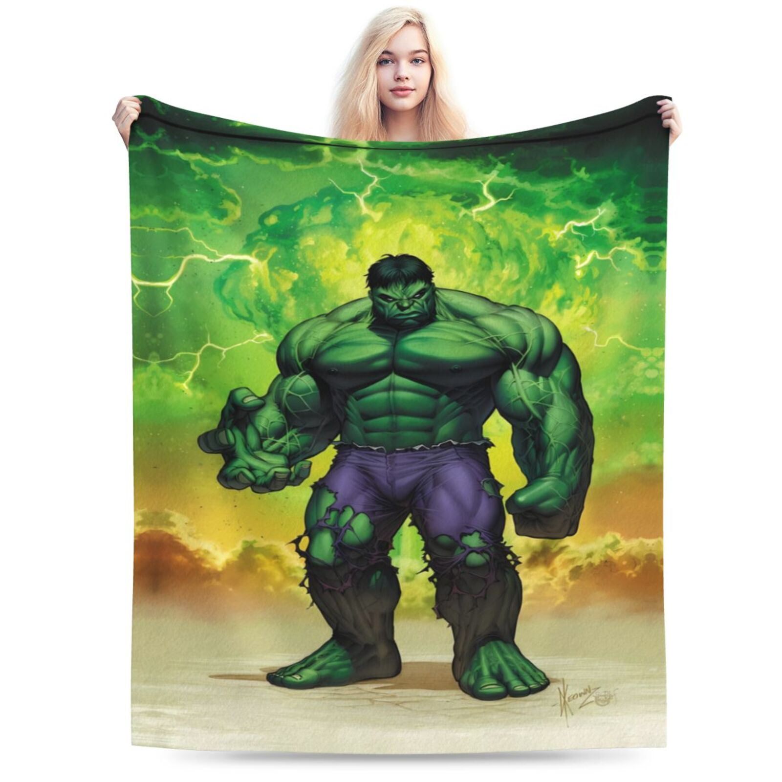 Hulk blanket walmart sale