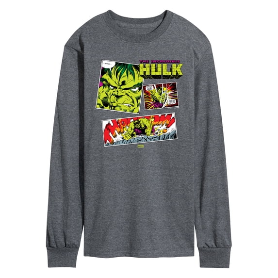 Marvel - Hulk Boxes - Men's Long Sleeve Graphic T-Shirt