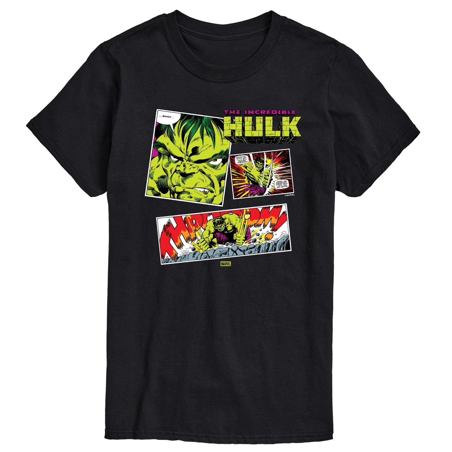 Marvel - Hulk Boxes - Men's Short Sleeve Graphic T-Shirt - Walmart.com