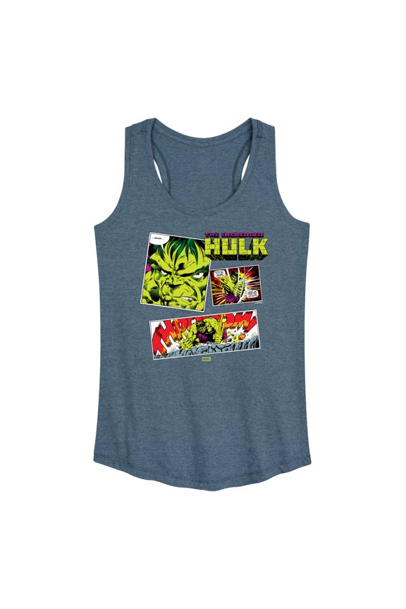 - Hulk Boxes - Women's Racerback Graphic Tank