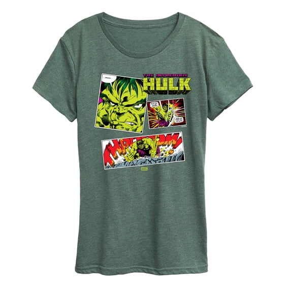 Marvel - Hulk Boxes - Women's Short Sleeve Graphic T-Shirt