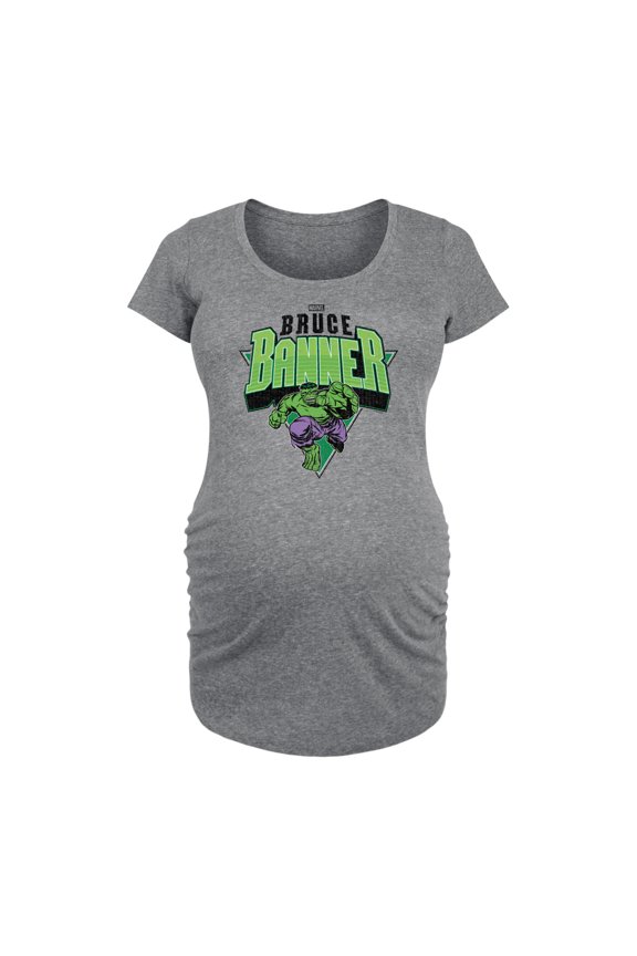 Hulk - Bruce Banner - Maternity Scoop Neck Graphic T-Shirt