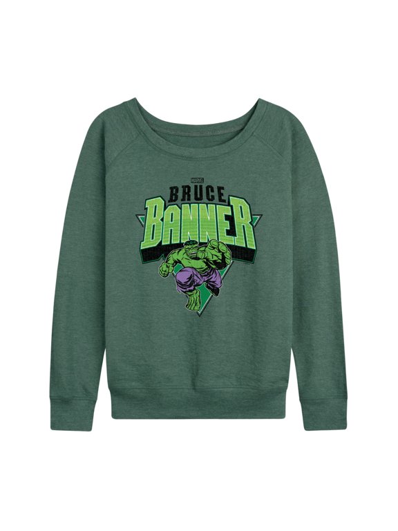 Hulk - Bruce Banner - Women's French Terry Pullover Sweatshirt