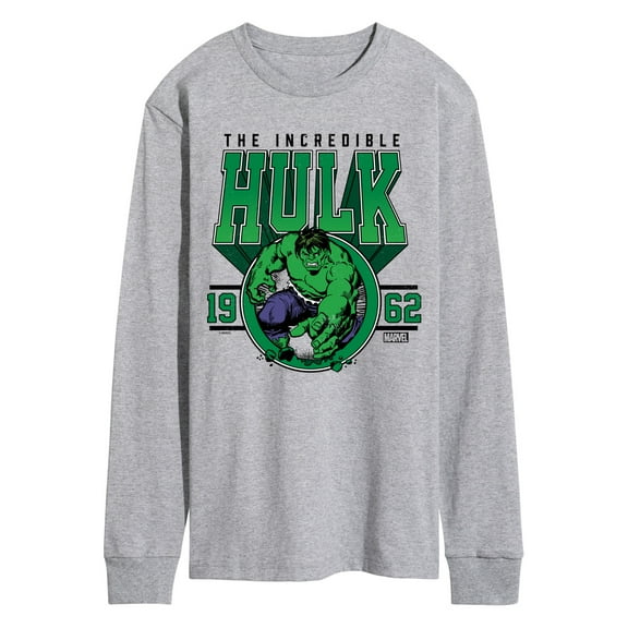 Marvel Hulk - Collegiate - Men's Long Sleeve Graphic T-Shirt