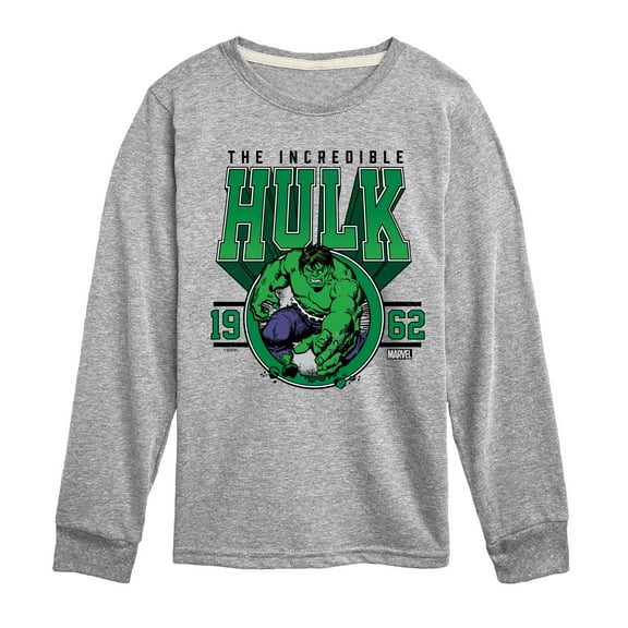 Marvel Hulk - Collegiate - Toddler And Youth Long Sleeve Graphic T-Shirt