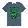 thumbnail image 1 of Marvel Hulk - Collegiate - Toddler And Youth Short Sleeve Graphic T-Shirt, 1 of 5