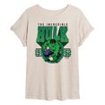 thumbnail image 1 of Marvel Hulk - Collegiate - Women's Oversized Graphic T-Shirt, 1 of 5