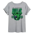 thumbnail image 1 of Marvel Hulk - Collegiate - Women's Oversized Graphic T-Shirt, 1 of 5