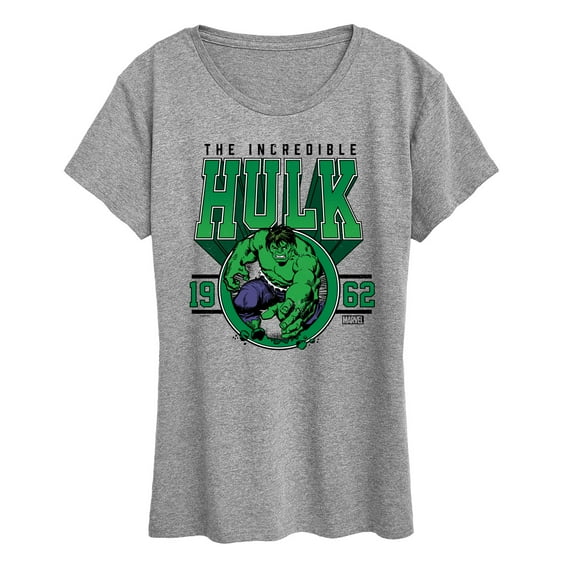 Marvel Hulk - Collegiate - Women's Short Sleeve Graphic T-Shirt
