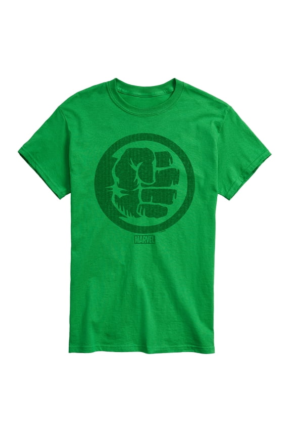 Hulk - Fist Symbol - Men's Short Sleeve Graphic T-Shirt