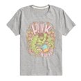 thumbnail image 1 of Marvel Hulk - Floral - Toddler And Youth Short Sleeve Graphic T-Shirt, 1 of 5