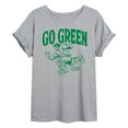 thumbnail image 1 of Marvel Hulk - Go Green - Women's Oversized Graphic T-Shirt, 1 of 5