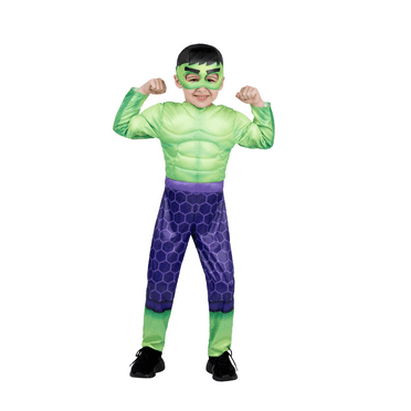 Marvel Hulk Halloween Costume for Toddler, Size 3-4T, by Jazwares