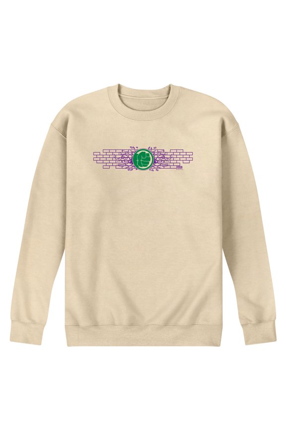 - Hulk Horizontal - Men's Crew Fleece Sweatshirt