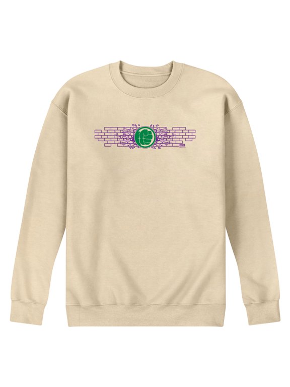 - Hulk Horizontal Men's Graphic Fleece Sweatshirt