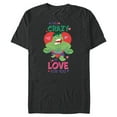 thumbnail image 1 of Marvel Hulk I’m Crazy in Love for You Valentine’s Day - Short Sleeve Blended T-Shirt for Adults - Customized-Dark Heather, 1 of 5