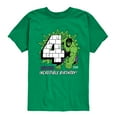 thumbnail image 1 of Marvel Hulk - Incredible Birthday 4 - Toddler And Youth Short Sleeve Graphic T-Shirt, 1 of 5