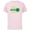 thumbnail image 1 of Marvel Hulk Incredible Brother Family Trip Vacation Birthday - Short Sleeve Cotton T-Shirt for Adults - Customized-Soft Pink, 1 of 5