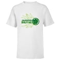 thumbnail image 1 of Marvel Hulk Incredible Brother Family Trip Vacation Birthday - Short Sleeve T-Shirt for Kids - Customized-White, 1 of 5