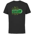 thumbnail image 1 of Marvel Hulk Incredible Dad Family Trip Vacation Father’s Day - Short Sleeve Cotton T-Shirt for Adults - Customized-Black, 1 of 5