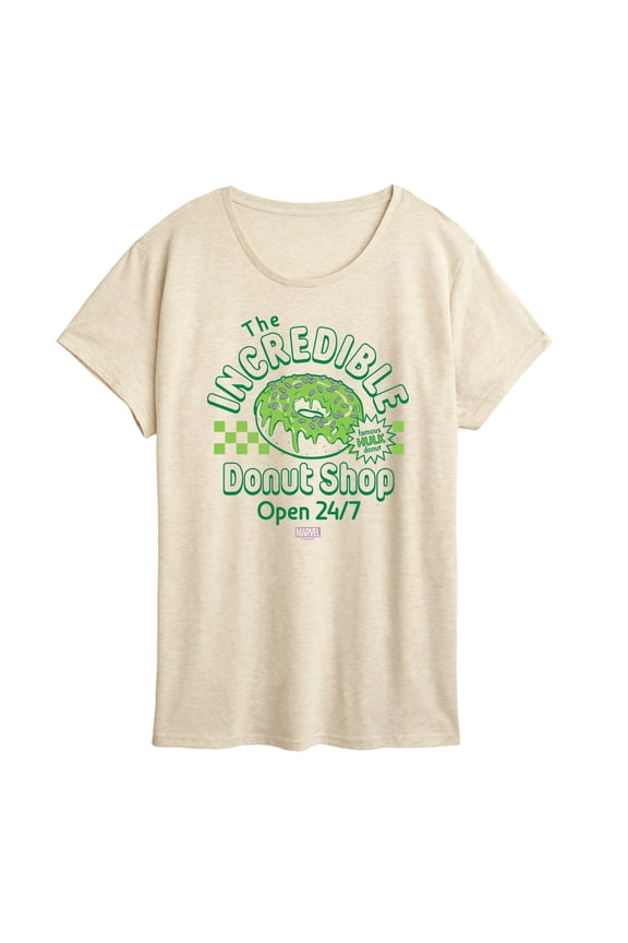 Hulk - Incredible Donut Shop - Women's Short Sleeve Graphic T-Shirt