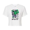 thumbnail image 1 of Marvel Hulk - Katakana - Juniors Cropped Graphic T-Shirt, 1 of 5