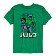 thumbnail image 1 of Marvel Hulk - Katakana - Toddler And Youth Short Sleeve Graphic T-Shirt, 1 of 5
