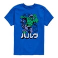 thumbnail image 1 of Marvel Hulk - Katakana - Toddler And Youth Short Sleeve Graphic T-Shirt, 1 of 5