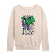 thumbnail image 1 of Marvel Hulk - Katakana - Women's French Terry Pullover Sweatshirt, 1 of 5