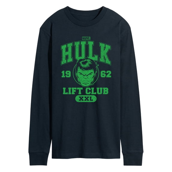 Marvel Hulk - Lift Club - Men's Long Sleeve Graphic T-Shirt