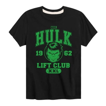 Marvel Hulk - Lift Club - Toddler And Youth Short Sleeve Graphic T-Shirt