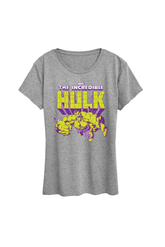 Hulk - Logo Pose - Women's Short Sleeve Graphic T-Shirt