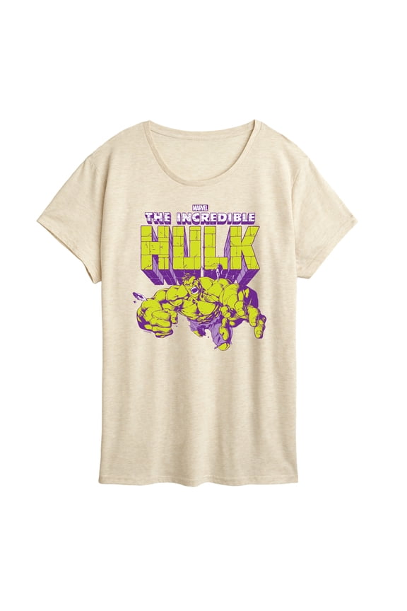 Hulk - Logo Pose - Women's Short Sleeve Graphic T-Shirt
