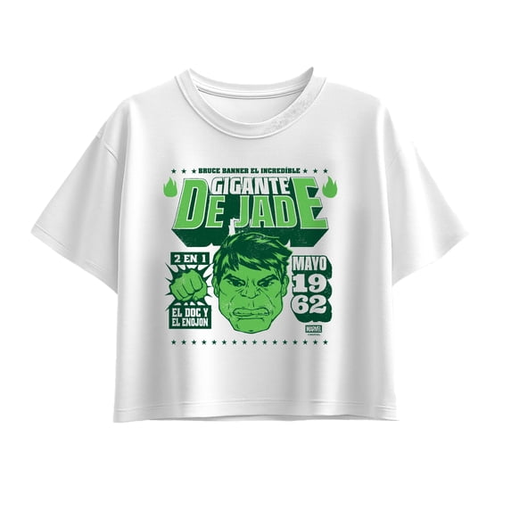 Marvel - Hulk Lucha - Youth Girls Boxy T-Shirt