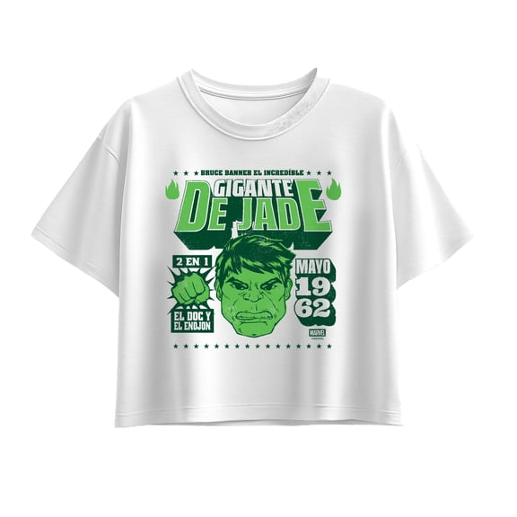 Marvel - Hulk Lucha - Youth Girls Boxy T-Shirt
