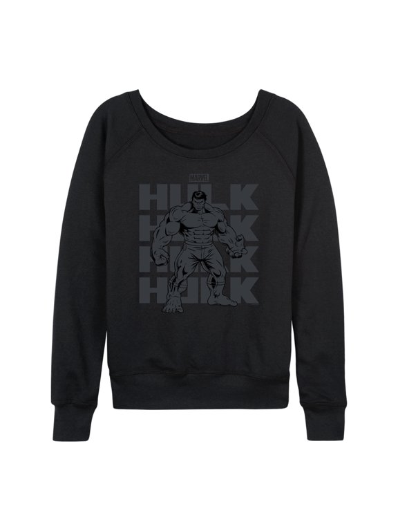 Hulk - Monochrome - Women's French Terry Pullover Sweatshirt