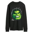 thumbnail image 1 of Marvel Hulk - Portrait Oversized - Men's Long Sleeve Graphic T-Shirt, 1 of 5