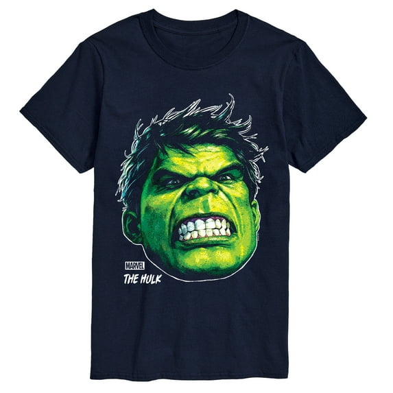 Marvel Hulk - Portrait Oversized - Men's Short Sleeve Graphic T-Shirt