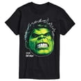 thumbnail image 1 of Marvel Hulk - Portrait Oversized - Men's Short Sleeve Graphic T-Shirt, 1 of 5